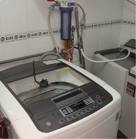 Washing Machine Filter + 5 Spare Candles - Image 2